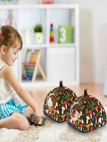 Nhà trú ẩn cho chuột lang, Tấm lót mềm, Có thể giặt được, Đáy chống trượt, Nơi trú ẩn cho thỏ và chuột đồng, Phụ kiện cho chồn sương - màu xanh lá - Xem 12
