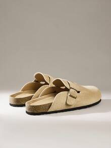 Solecia 女式休闲搭扣穆勒鞋 - 卡其色 - 查看 4