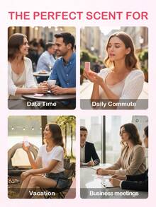 Slow Sunday 固体香水（丝绒樱桃），持久留香，女士香水，迷你香水，护肤品，浪漫迷人，花果香调，融合香草、樱桃和玫瑰；适合约会、日常通勤和度假，不含酒精，方便携带，韩妆，是约会、生日、周年纪念日、节日、派对的理想之选，清新怡人，适合夏季使用。 - 多樣化香型 - 查看 7