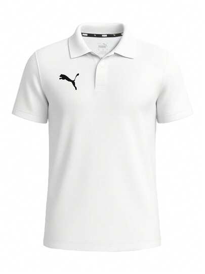 Puma TeamGOAL Casuals Men's Polo Shirts White