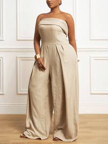 Veslaya 2025春夏新品 音乐节,复活节,圣帕特里克节,西部风,游牧风,生日派对,毕业季,学院风,学生装,休闲日常出游,百搭 - 卡其色 - 查看 2