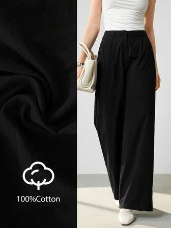 Uhlyne Women's Autumn Linen Blend Slim Fit Casual Pants