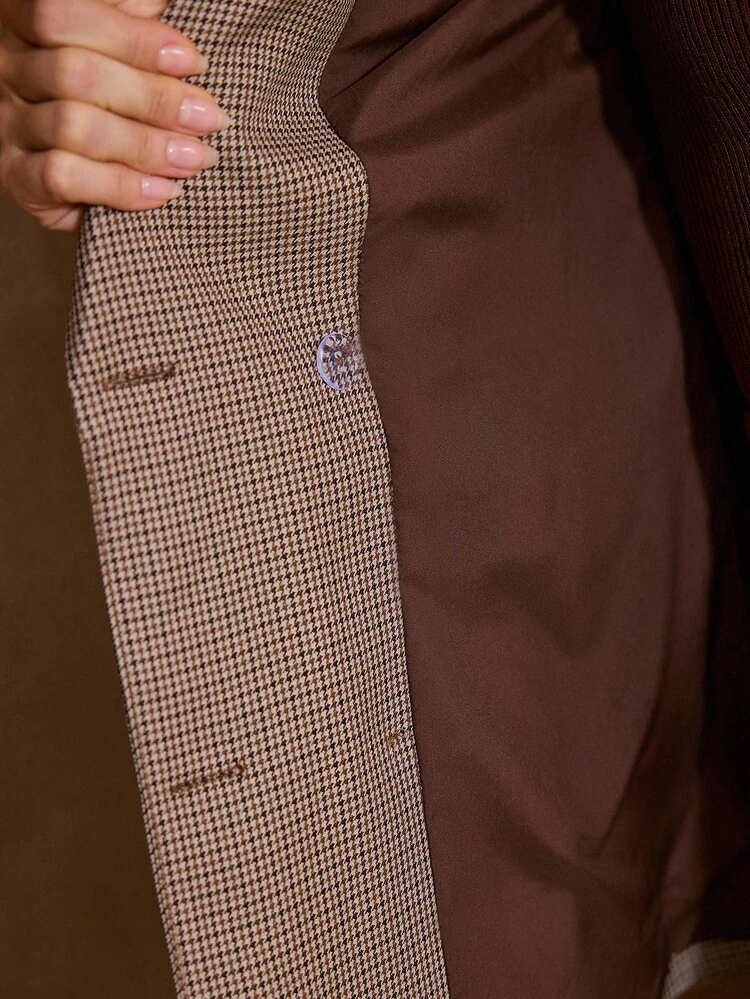 WOMEN LOOSE FIT STRUCTURED BLAZER, NICHE EUROPEAN AND AMERICAN DESIGN