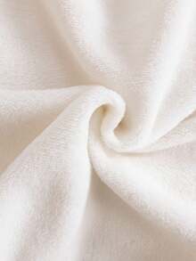 Genkimix Kids 4 件套女孩云朵和心形图案休闲舒适羊毛睡衣套装，粉色 - 彩色 - 查看 7