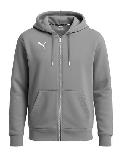 Puma TeamGOAL Men's Hooded Jacket Grey