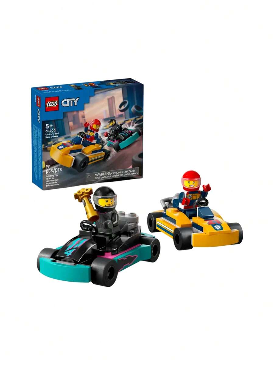 LEGO City® Go-Karts With Racing Drivers BOYS FIRST 60400 - Multicolor - View 1