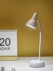 1 Led Table Lamp, Portable Wireless Battery Bedside Reading Lamp In Student Dormitory, Suitable For Home Office Reading Lamp,Lamp For Study, Reading, Bedroom & Dormitory