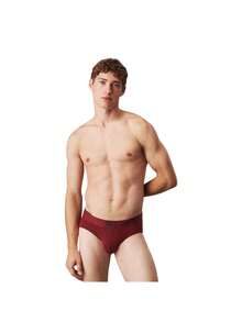 Calvin Klein Men's Briefs - Bordeaux - View 3