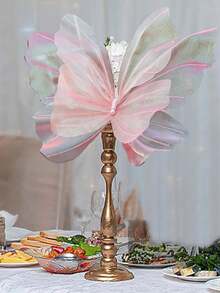 1 Piece Formosa Flower Wedding Decoration Handmade Check In Silk Flower Arrangement Large Props Outdoor Butterfly Photography - Multicolor - View 4