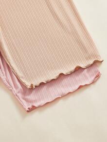 SHEIN 5件/包大码女式松紧腰提花内裤 - 彩色 - 查看 6