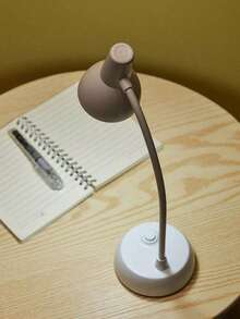 1 Led Table Lamp, Portable Wireless Battery Bedside Reading Lamp In Student Dormitory, Suitable For Home Office Reading Lamp,Lamp For Study, Reading, Bedroom & Dormitory