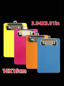 1 Kẹp giấy mini 4 x 6 inch Kẹp giấy nhỏ cho sổ tay Kẹp giấy nhỏ Kẹp giấy ghi chú cỡ nhỏ Kẹp giấy cho con bú có túi nhỏ phía sau Kẹp giấy cho sổ tay Bỏ túi biên lai Danh sách. - Nhiều màu - Xem 3