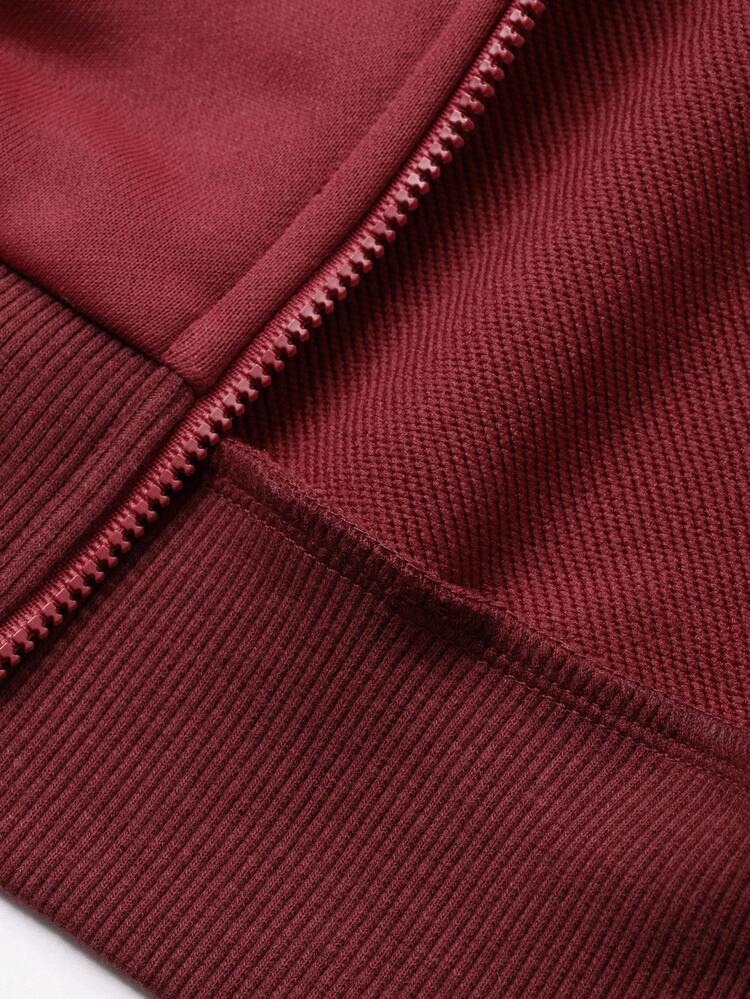 Tween Girls' Round Neck Knitted Hooded Sweatshirt Sweatshirt