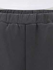 SHEIN 3 件套女童休闲简约吊带背心 + 短款拉链连帽衫 + 阔腿裤套装，适合日常穿着 - 彩色 - 查看 4