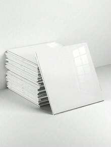 12 块自粘乙烯基地板砖，防水即剥即贴浴室、厨房、卧室、客厅装饰（白色大理石），PVC 浴室、厨房、客厅淋浴瓷砖，翻新贴纸，可剥离墙板，壁纸，家居浴室装饰浴室地毯地毯秋季装饰浴室配件