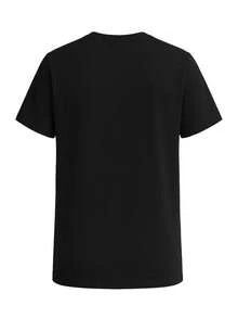 Puma TeamRISE Men's T-Shirts Black - Black - View 2