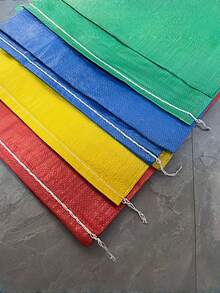 圣诞节装饰 4 件套户外游戏土豆袋比赛袋适用于户外后院运动会跳跃袋嘉年华生日派对游戏 - 彩色 - 查看 5