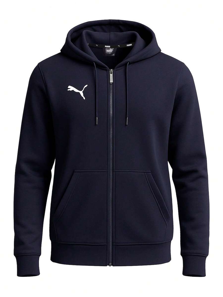 Puma TeamGOAL Women's Hooded Jacket Blue - Blue - View 1