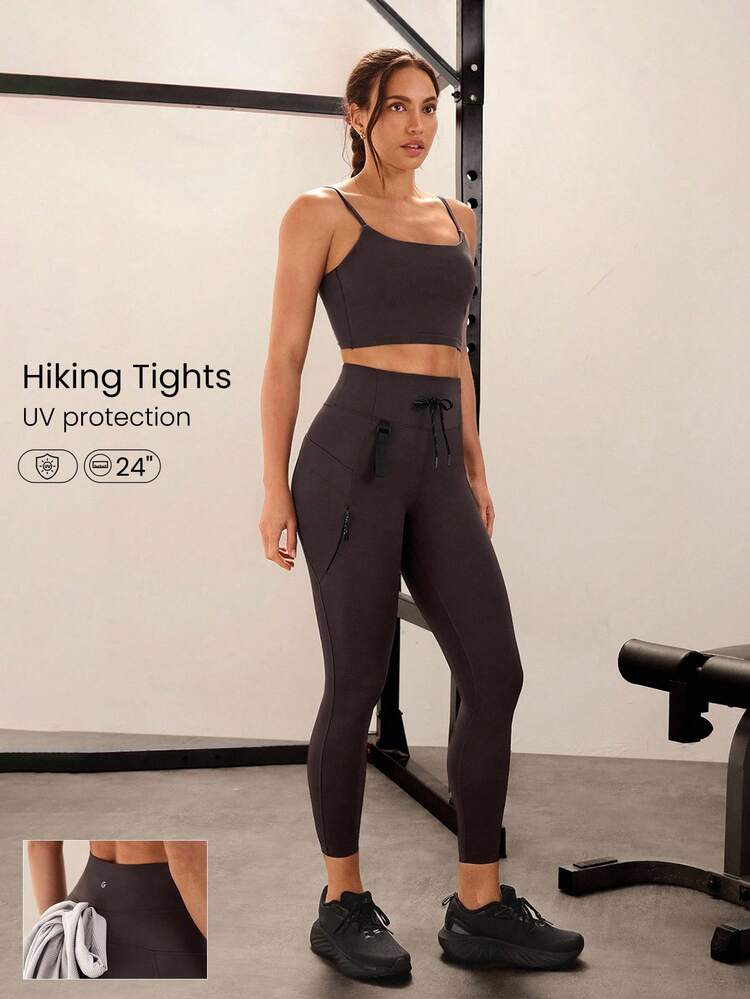 24" Take A Hike High-Waisted Adjustable Pocket Leggings