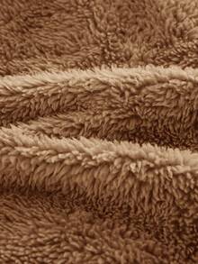 Cozy Pixies Baby Boy Cartoon Rabbit Ear Hooded Thick Jumpsuit Baby Teddy Bear Outfit Warm Jumpsuit For Baby Boy Toddler Winter Fur Clothing Warm Baby Clothes Baby Coat Jumpsuit