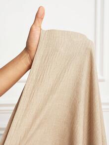 Veslaya 2025春夏新品 音乐节,复活节,圣帕特里克节,西部风,游牧风,生日派对,毕业季,学院风,学生装,休闲日常出游,百搭 - 卡其色 - 查看 7