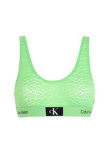 Calvin Klein Women's Sports Bra - Green - View 1