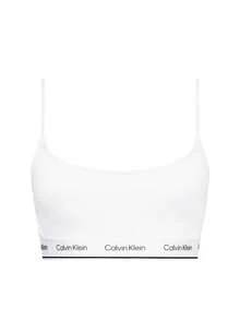 Calvin Klein Women's Swimsuit Tops - White - View 2