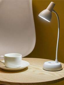 1 Led Table Lamp, Portable Wireless Battery Bedside Reading Lamp In Student Dormitory, Suitable For Home Office Reading Lamp,Lamp For Study, Reading, Bedroom & Dormitory