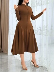 Modelyn Asymmetric Neckline Elegant Cocktail Dress,Dresses For Women Elegant