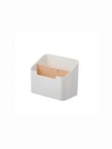 Zazumi 1 Pc Bamboo-Wood Partition Storage Box, Creative Multi-Functional Desktop Storage Box For Storing Cosmetics, Makeup Brushes, Stationery And Remote Controls, Esk Storage Box, Remote Control Stand, Storage Box With Multiple Compartments, Bamboo-Wood Partition, Space-Saving, Birthday Gift, Suitable For Office Workers, Home Users, Electronics Enthusiasts, Digital Gadget Enthusiasts, Desk Organization Enthusiasts And Makeup Enthusiasts