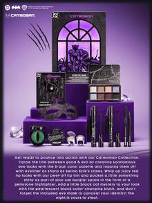 CATWOMAN™ | SHEGLAM I Am Not A Kitten Peel-Off Lip Tint-Swift End Brand Beauty Makeup Face Paint Cosmetic For Women Girls Perfect For Fall Winter Ideal For Y2K Fancy Fashion Suitable For Birthday Christmas Present Party Ready Best Color