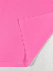 INAWLY Women's Casual Bow Print T-Shirt, Summer - Hot Pink - View 6