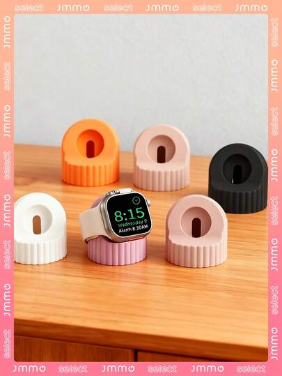 JMMO 1pc Silicone Charger Stand Compatible With Apple Watch