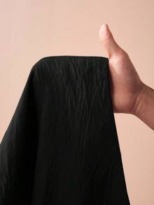 Zivah 2025秋冬新款通勤优雅休闲度假宽松棕色长袖衬衫+迷你裙裤子女两件套，旅行，通勤，派对，度假，老款风格，购物，宴会，优雅，聚会，约会，休闲-A，舒适秋冬女装 - 黑色 - 查看 8