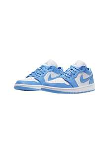 Nike Air Jordan 1 Low Women's Sneakers University Blue / White-White AO9944 - University Blue/University Blue-White - View 2