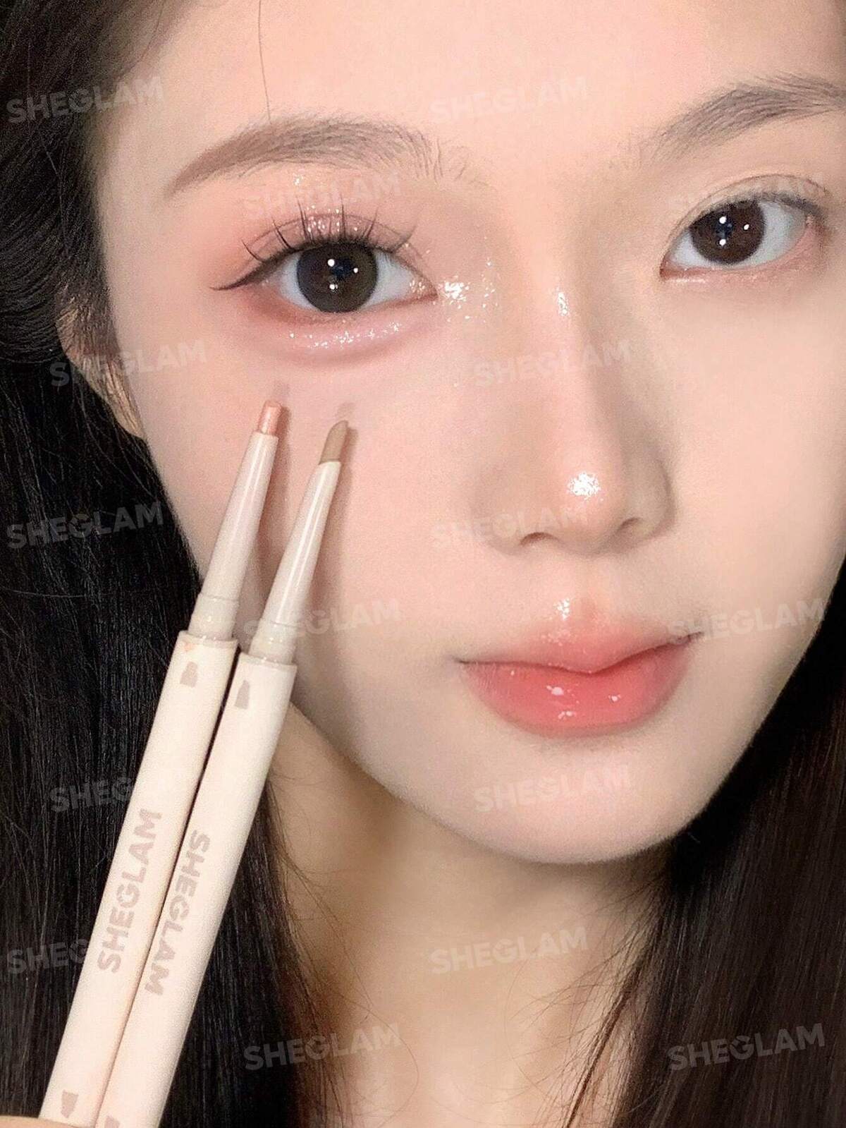 Lumi-Eye Aegyo-Sal Pen Duo-Macaron