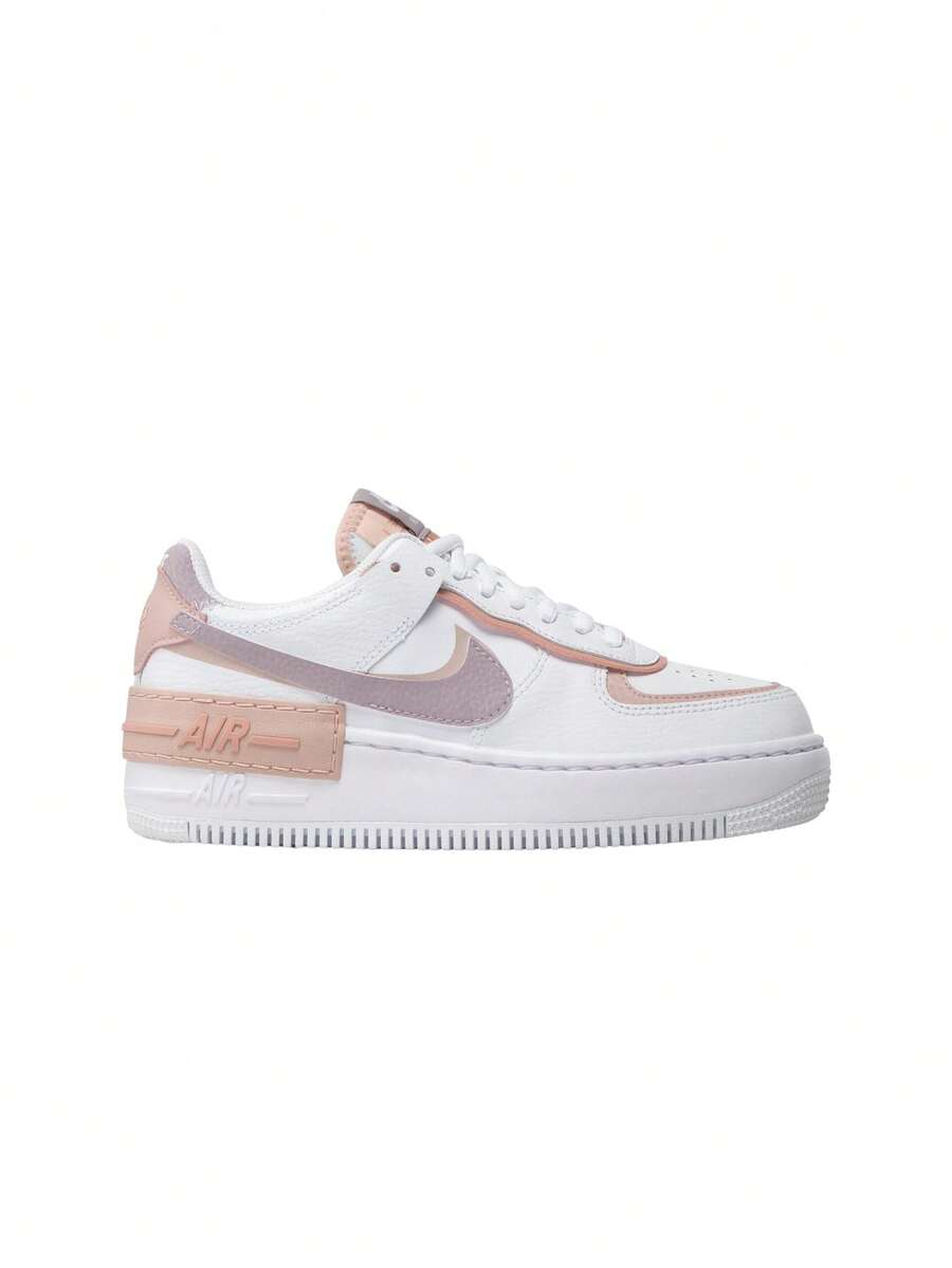 Nike Air Force 1 Shadow Women Shoes White/Pink Oxford/Rose CI0919 - 白色/淺色礦木 - 查看 1