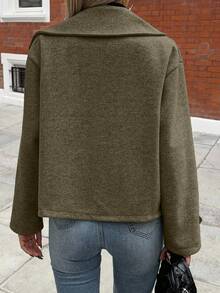 Calvaya Plus Size Urban Vintage Overcoat, Autumn/Winter