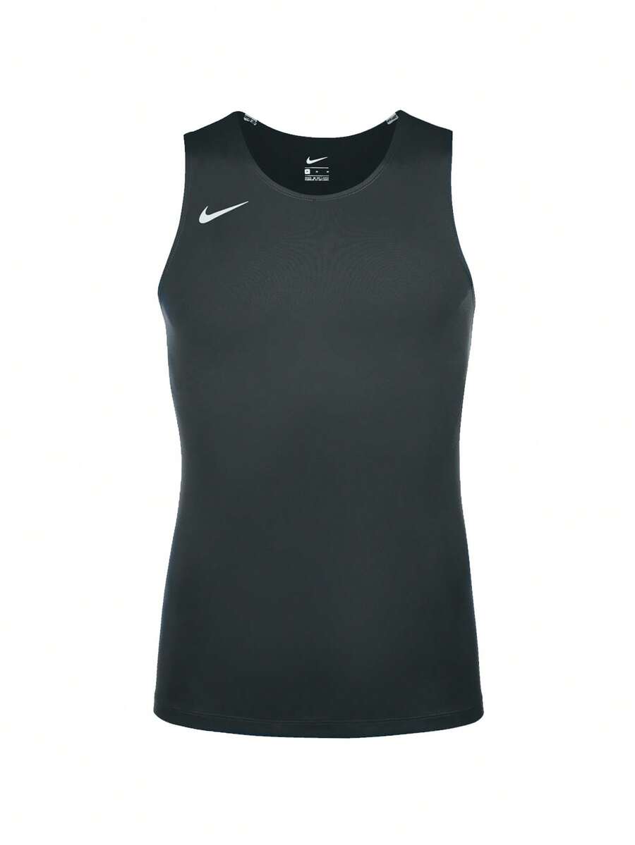 Nike Men's Tank Tops Black - Black - View 1
