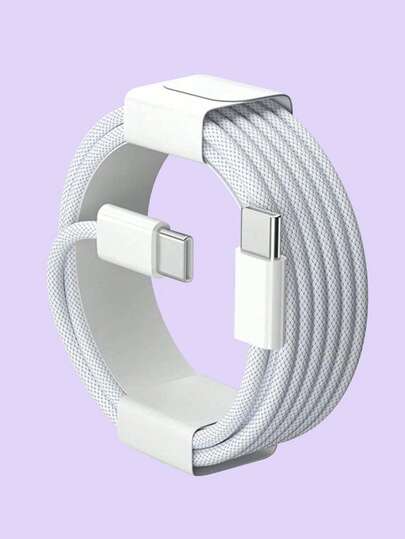 Compatible With IPhone17/16/15 USB C Fast Charger Cable,USB-C To Type C Charging Data Cable (3.3/6.6/10 Feet Long Nylon Braided Cord) For Indoor/Outdoor/Travel And Car Use,60W~18W Fast Charging,Compatible With IPhone17/16/15/Pro/Pro Max/IPad,Compatible With Samsung,Compatible With Xiaomi/~Android Mobile Phone Chargers Cord