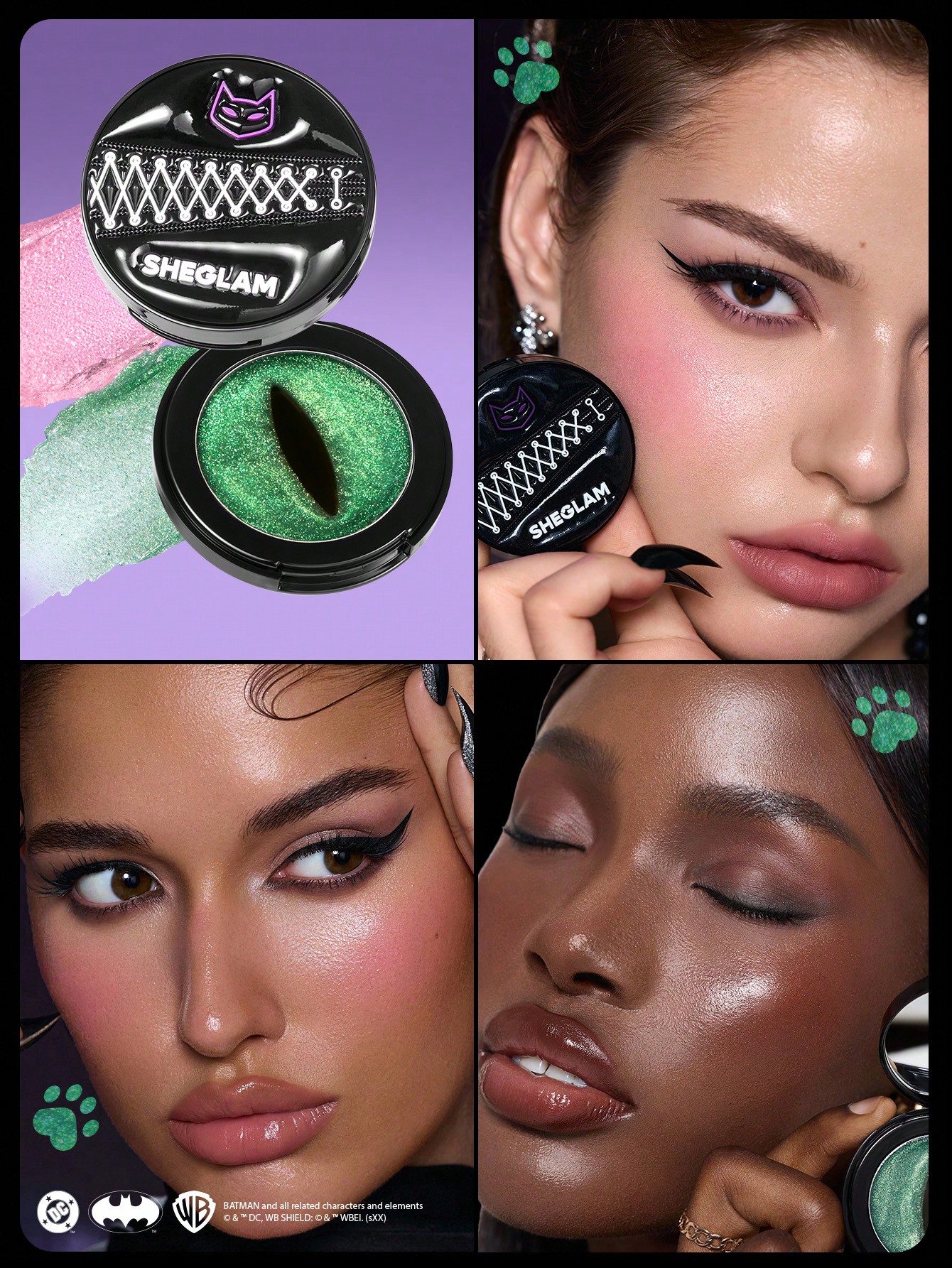 CATWOMAN™ | SHEGLAM Black Cat Color-Changing Blush 2