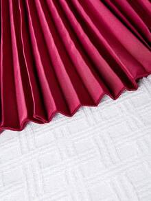 Tween Girls' Belted Dress With Ruffled Hem & Waistband Decoration,Holiday,Summer,Travel