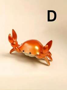 1PC Multifunctional Crab Shape Phone Stand Pen Holder Desk Organizer Creative Desktop Decor For Home Office Study Room Gift For Men Women Birthday Christmas Valentine Day Gift Novelty Home Decoration