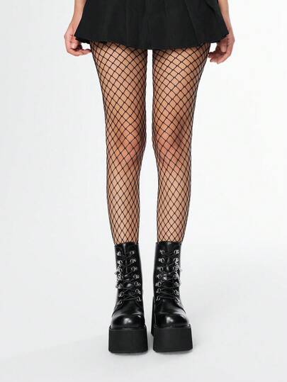 Grunge Punk Women's Casual Thick Sole Wedge Heel Round Toe Ankle Boots, Gothic Punk Style Metal Double Chain Decor Back Zipper Comfortable Party Boots