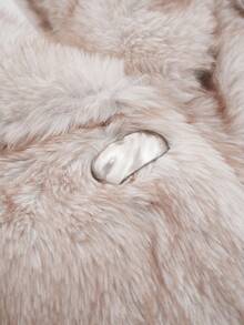 SHEIN LUNE Poncho réversible à carreaux vintage pour femmes, coupe régulière pour les déplacements, les sorties, les fêtes. Convient pour Halloween, Noël, Nouvel An, Thanksgiving, manteau d'hiver en laine - Blanc - Voir 7