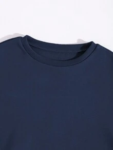 GlowEve 秋冬休闲纯色羊毛运动衫和运动裤套装