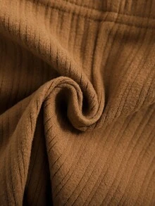 SHEIN 3 件套新生女婴可爱纯色针织弹力裤套装