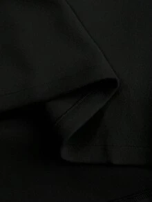 Elenzga Plus Size Women's Solid Color Tie Waist Double-Breasted Long Sleeve Elegant High-Quality Romantic Long Woolen Coat Long Coat Women Coats Winter Coat Women Coat Outerwear Women Trench Coat Women