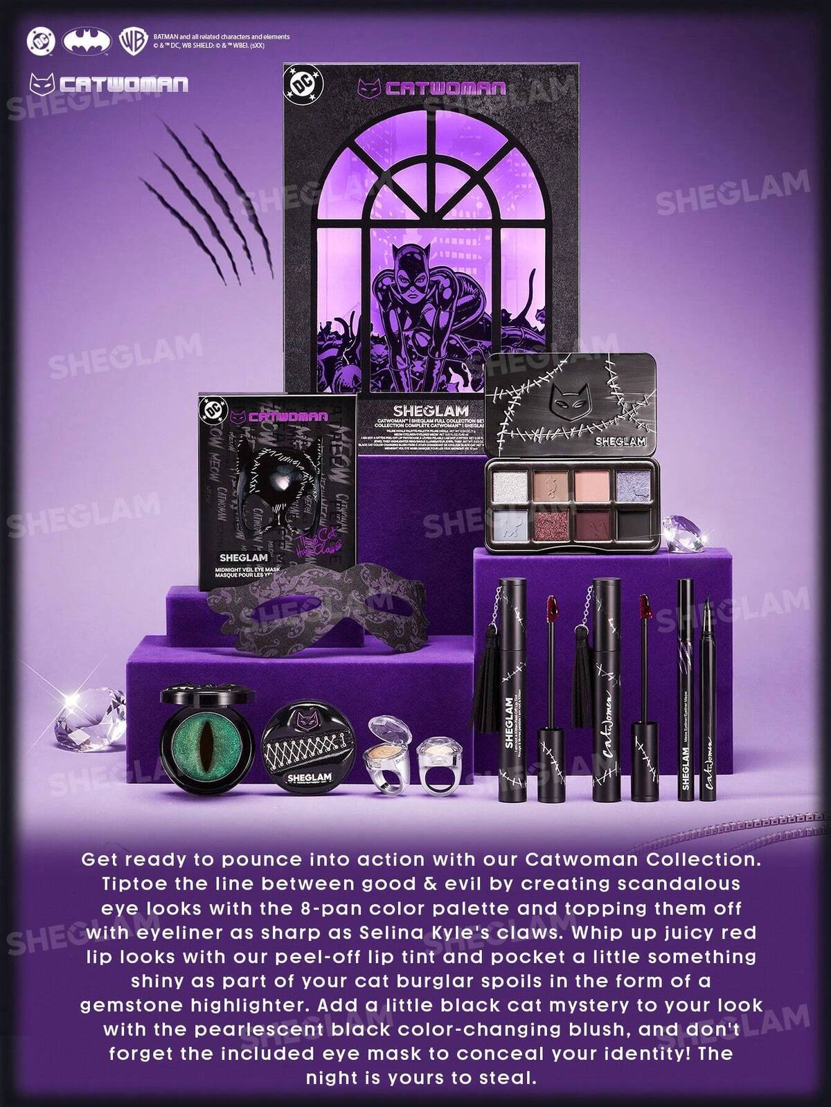 CATWOMAN™ | SHEGLAM Full Collection Set