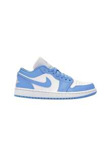 Nike Air Jordan 1 Low Women's Sneakers University Blue / White-White AO9944 - University Blue/University Blue-White - View 5
